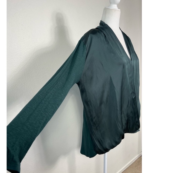 dolan Left Coast Collection Women Copper Solid Large Blouse - Picture 5 of 11